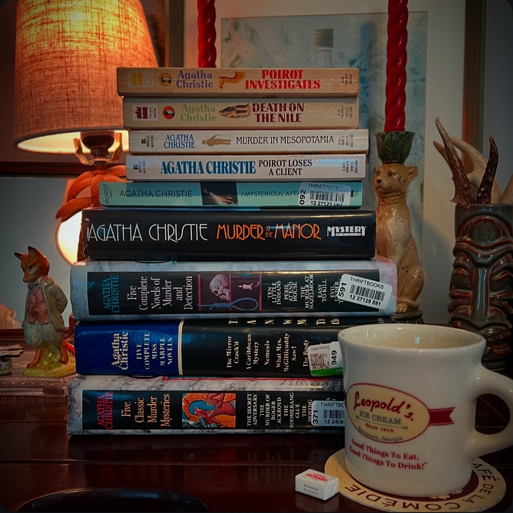 Agatha Christie Mystery Book Collection